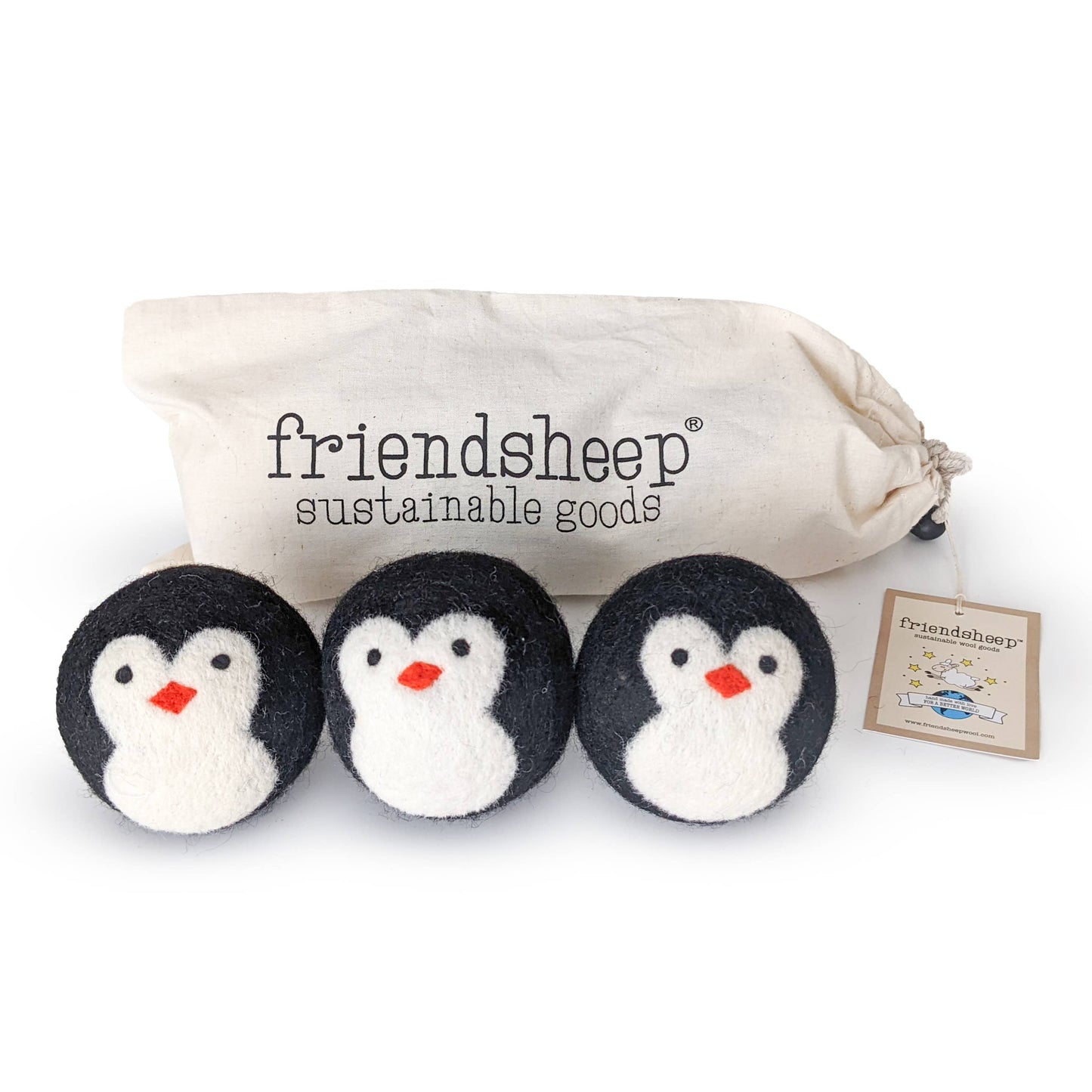 Friendsheep Eco Dryer Balls - Set of 3