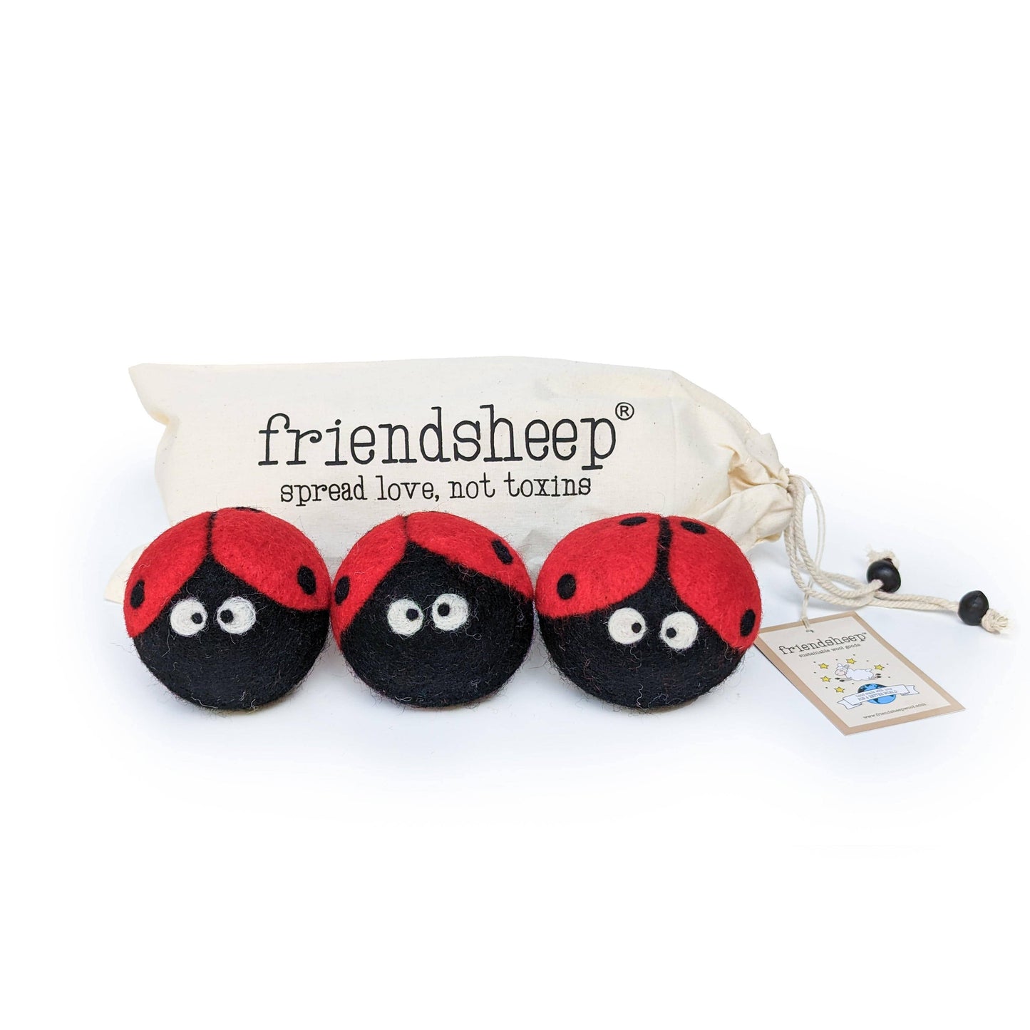 Friendsheep Eco Dryer Balls - Set of 3