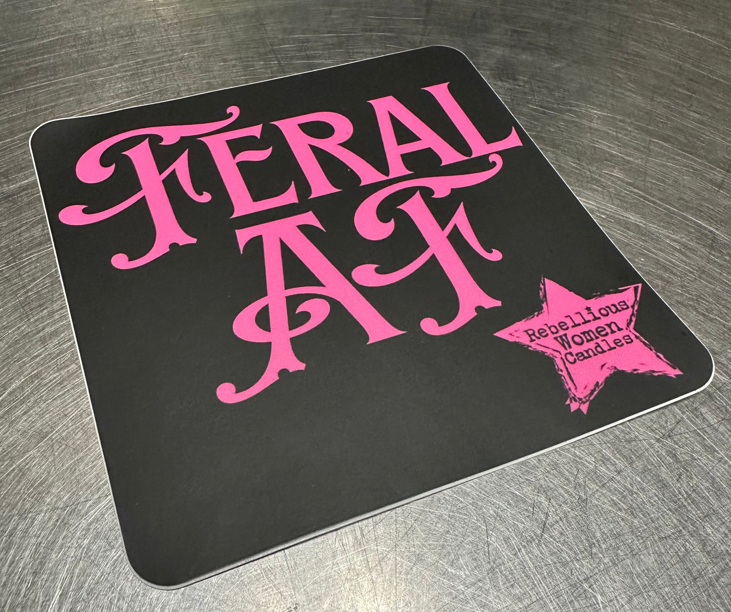 Feral AF sticker