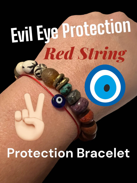 Evil Eye Red String Protection Against Assholes Bracelet