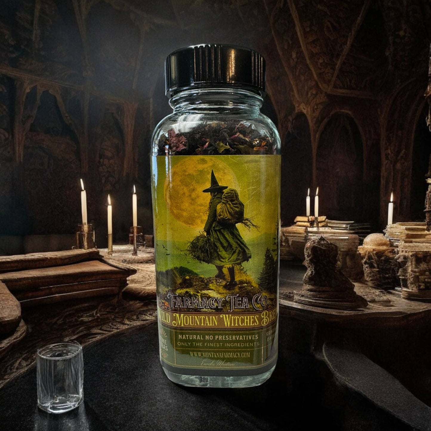 ساحرة الجبل البري - شاي تحضير الساحرات في كوخ أكاديميا المظلم