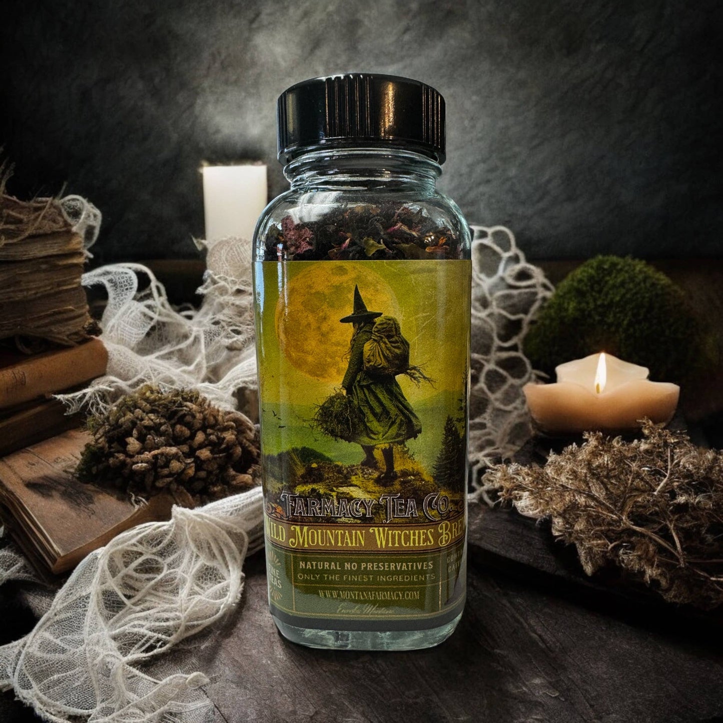 ساحرة الجبل البري - شاي تحضير الساحرات في كوخ أكاديميا المظلم