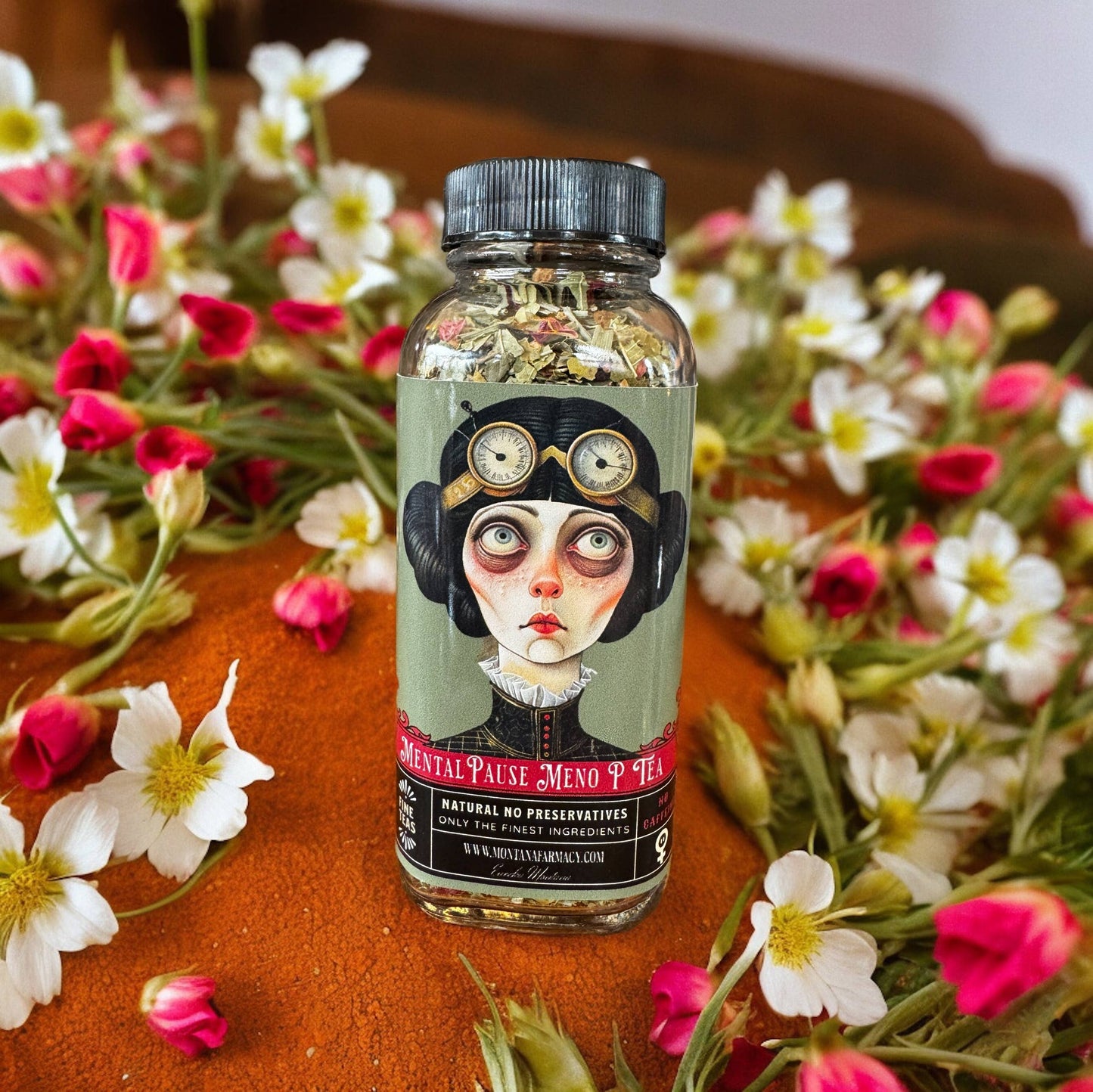 Té de liberación menstrual para mujeres, menopausia, Miss Mental Pause