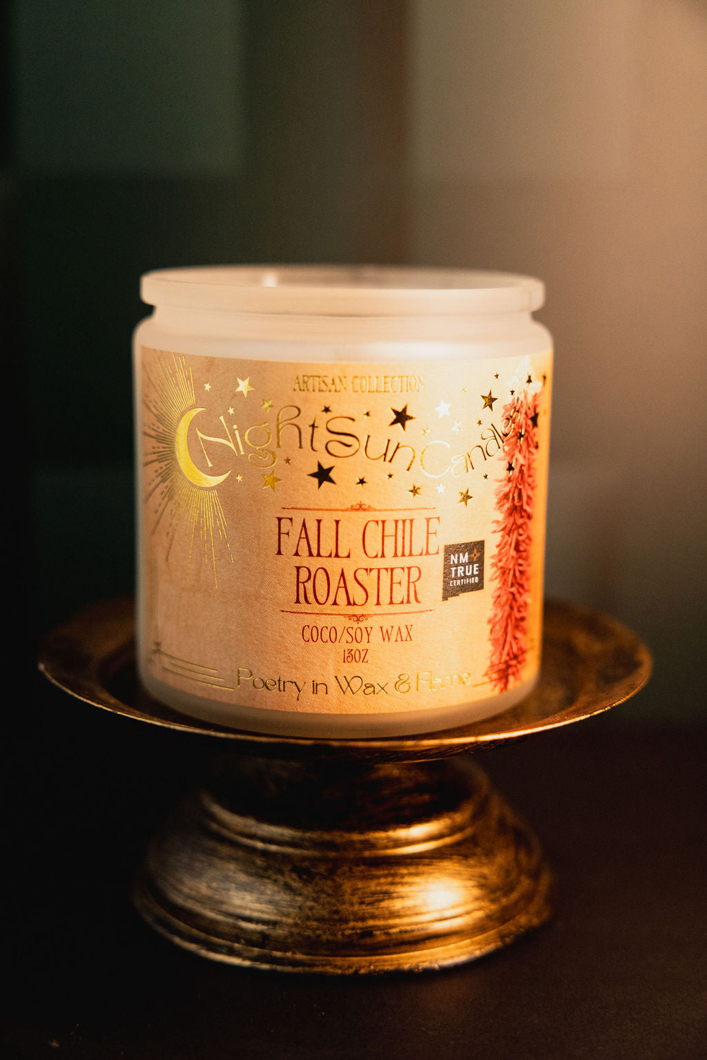 Fall Chile Roaster Handmade Non Toxic Candles - Sunshine Alchemists & Soap Co