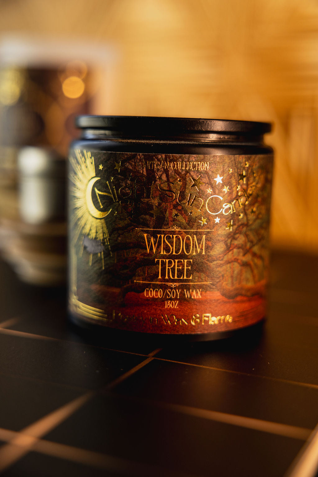 Wisdom Tree Handmade Non Toxic Candles - Sunshine Alchemists & Soap Co