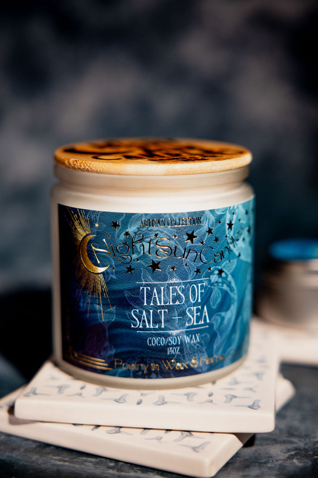 Tales of Salt + Sea Handmade Non Toxic Candles - Sunshine Alchemists & Soap Co
