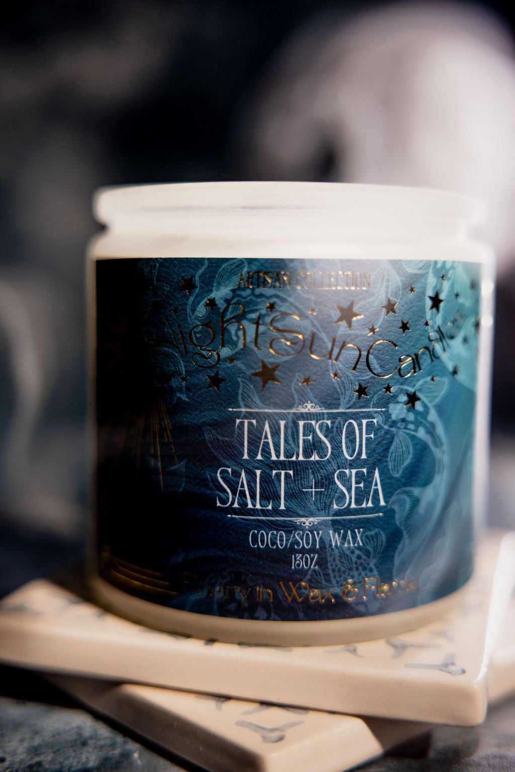 Tales of Salt + Sea Handmade Non Toxic Candles - Sunshine Alchemists & Soap Co