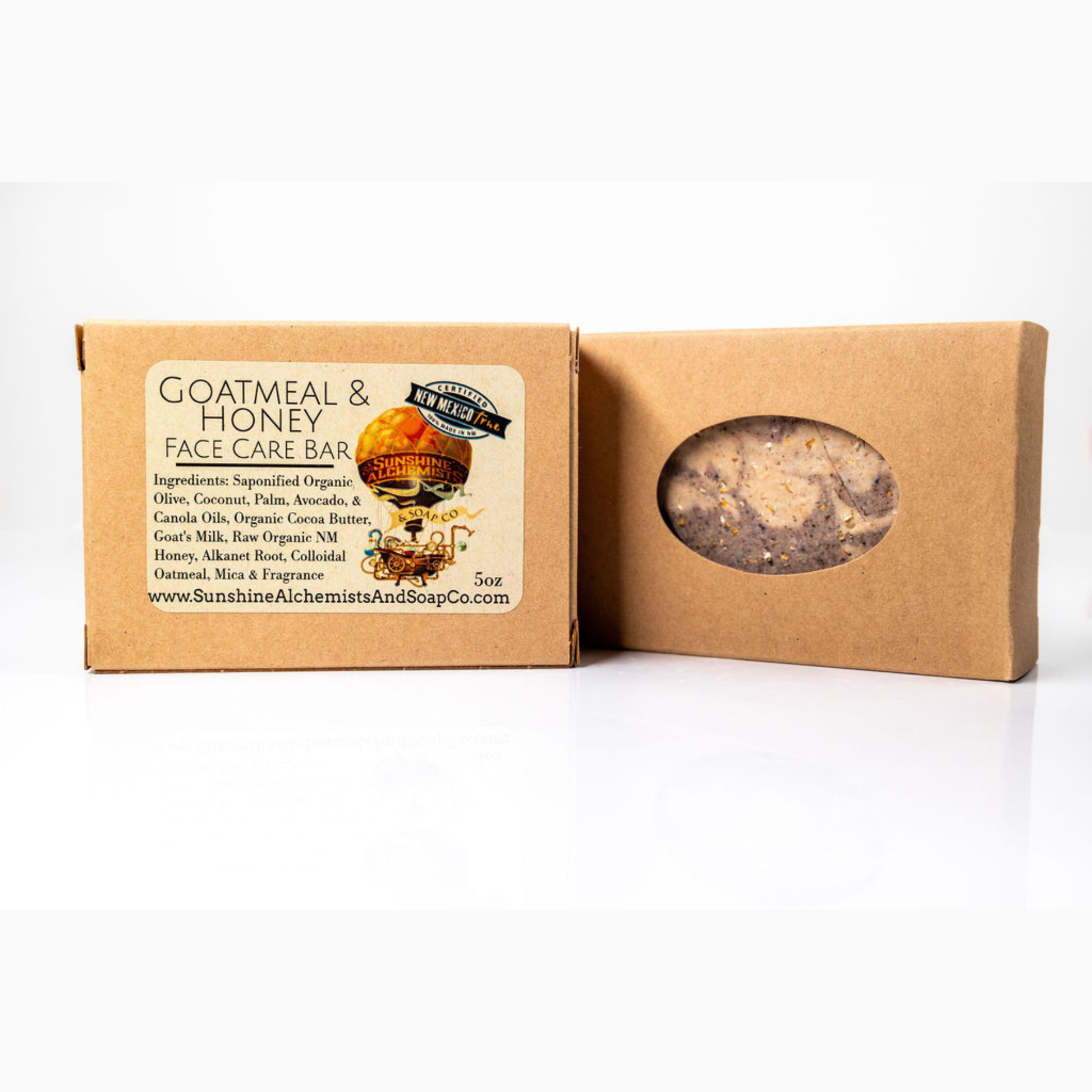 Goatmeal & Honey Handmade Soap For Face - Sunshine Alchemists & Soap Co