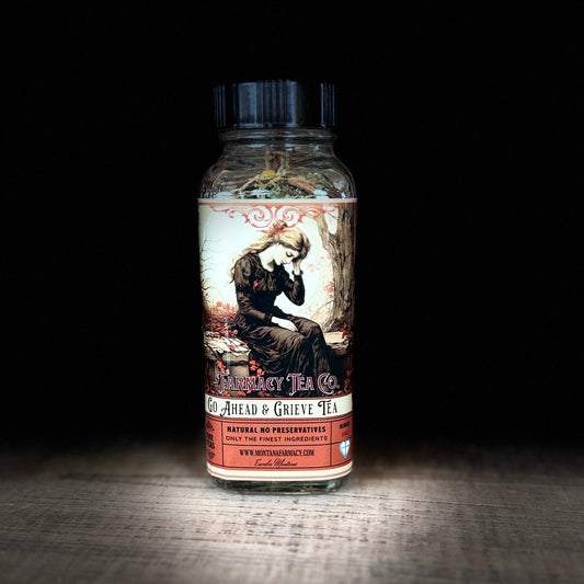 Go Ahead & Grieve, Victorian Mourning Tea For Grief & Loss