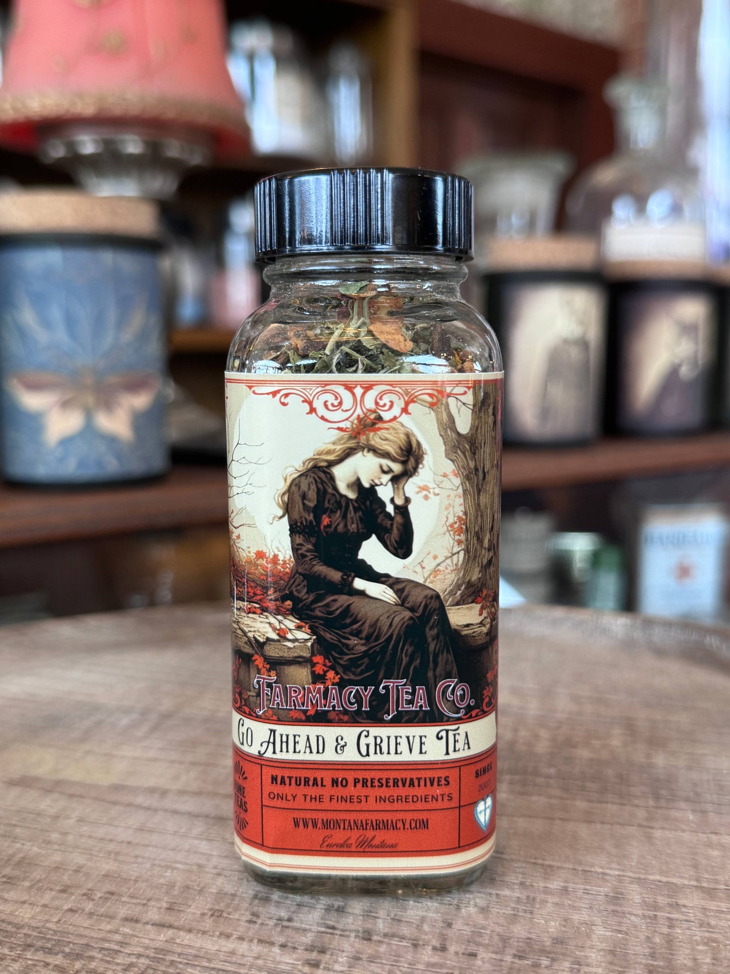 Go Ahead & Grieve, Victorian Mourning Tea For Grief & Loss