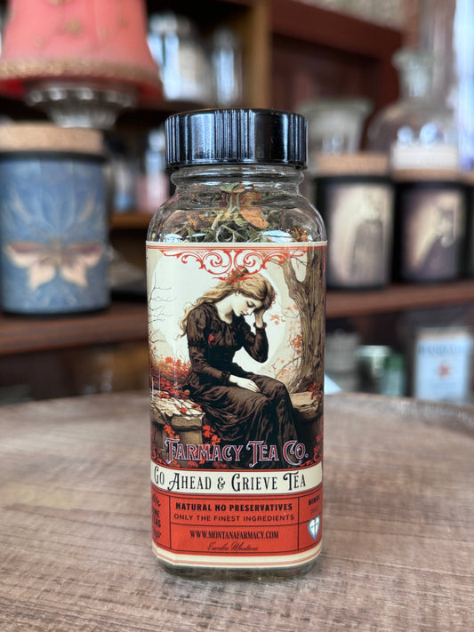 Go Ahead & Grieve, Victorian Mourning Tea For Grief & Loss