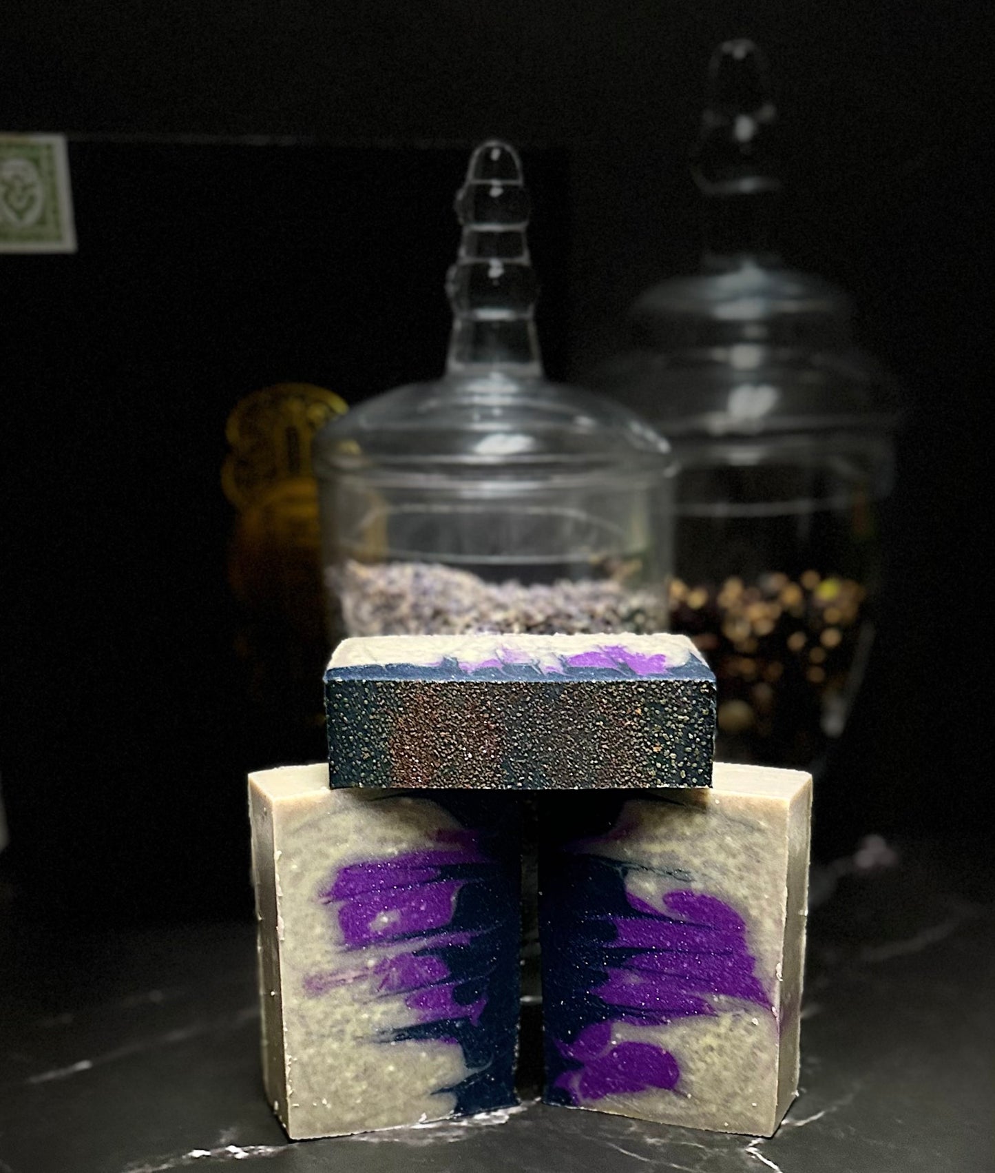 Jabón vegano orgánico hecho a mano Sugar Plum Fairy