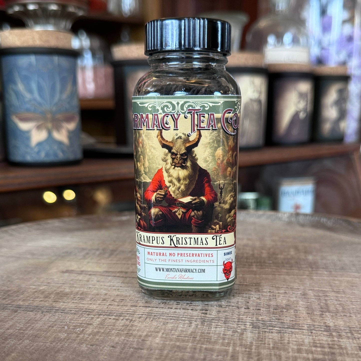 It's a Krampus Christmas! Lapsang Souchong tea Nordic Smoke