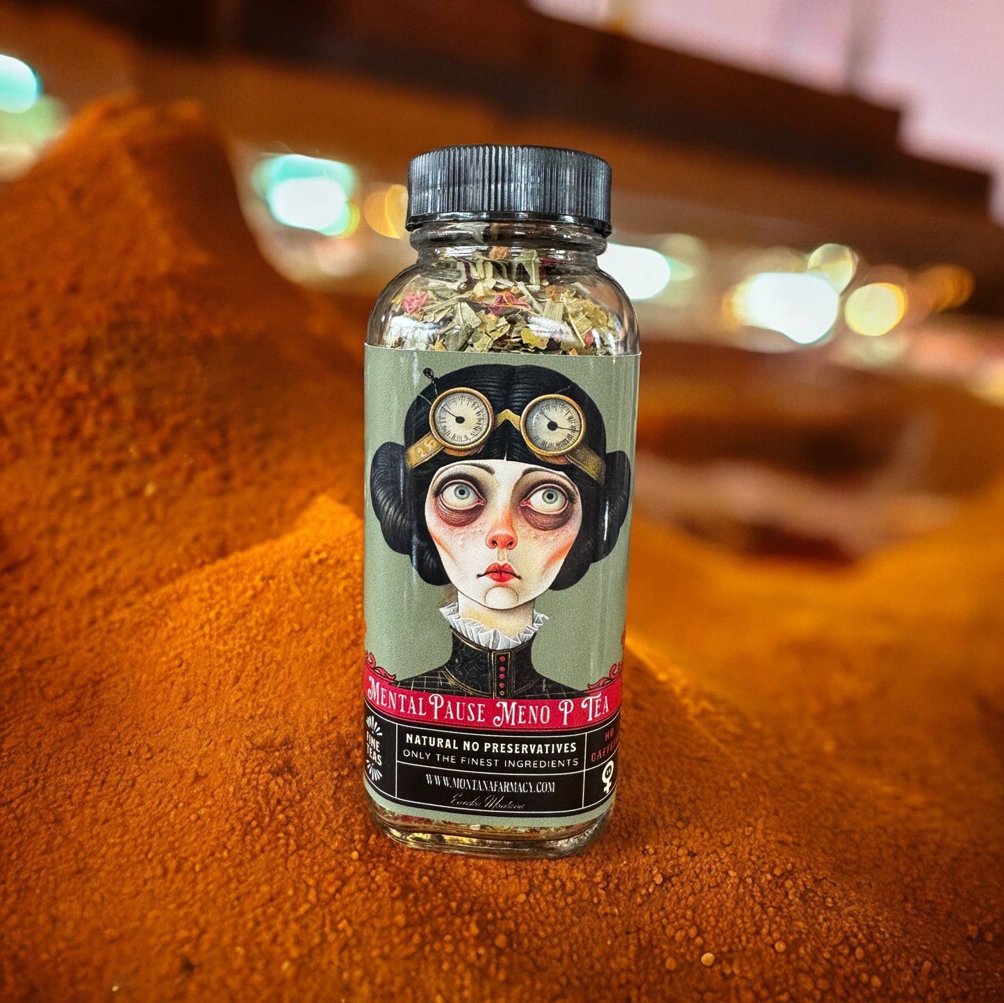 Té de liberación menstrual para mujeres, menopausia, Miss Mental Pause