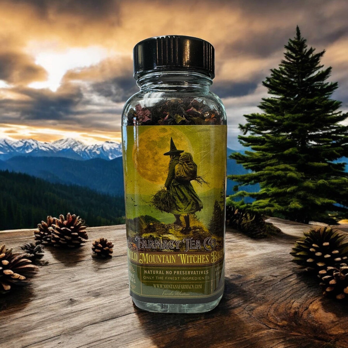 ساحرة الجبل البري - شاي تحضير الساحرات في كوخ أكاديميا المظلم