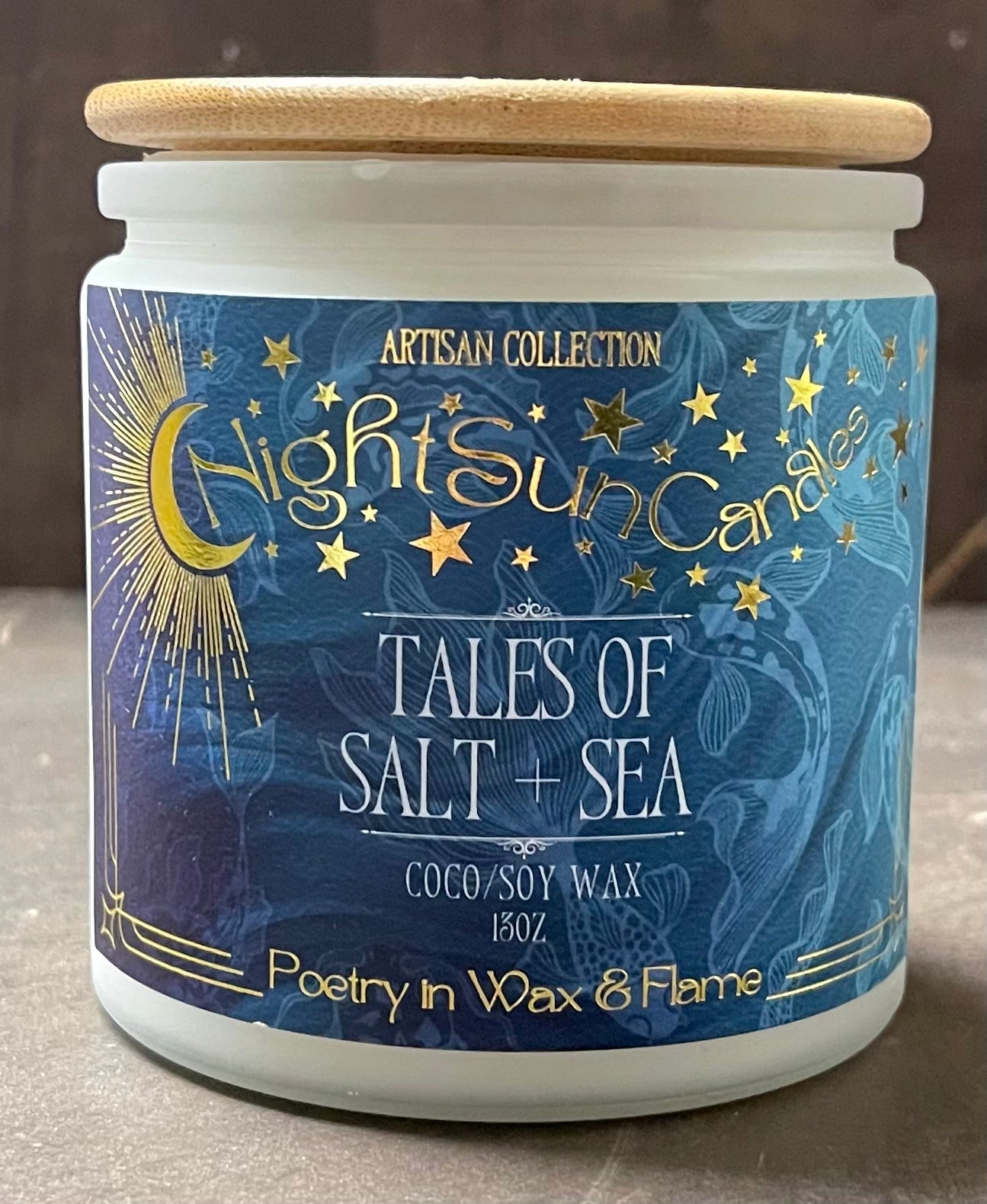 Tales of Salt + Sea Handmade Non Toxic Candles - Sunshine Alchemists & Soap Co