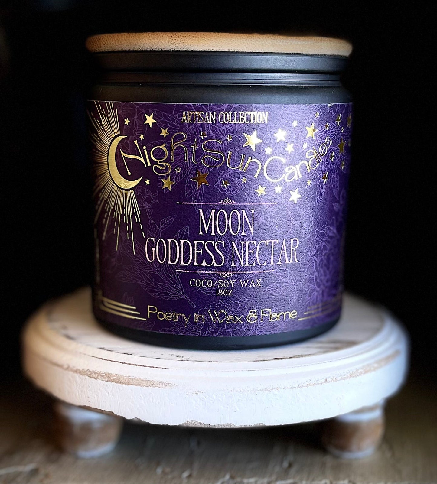 Moon Goddess Nectar Handmade Non Toxic Candles - Sunshine Alchemists & Soap Co