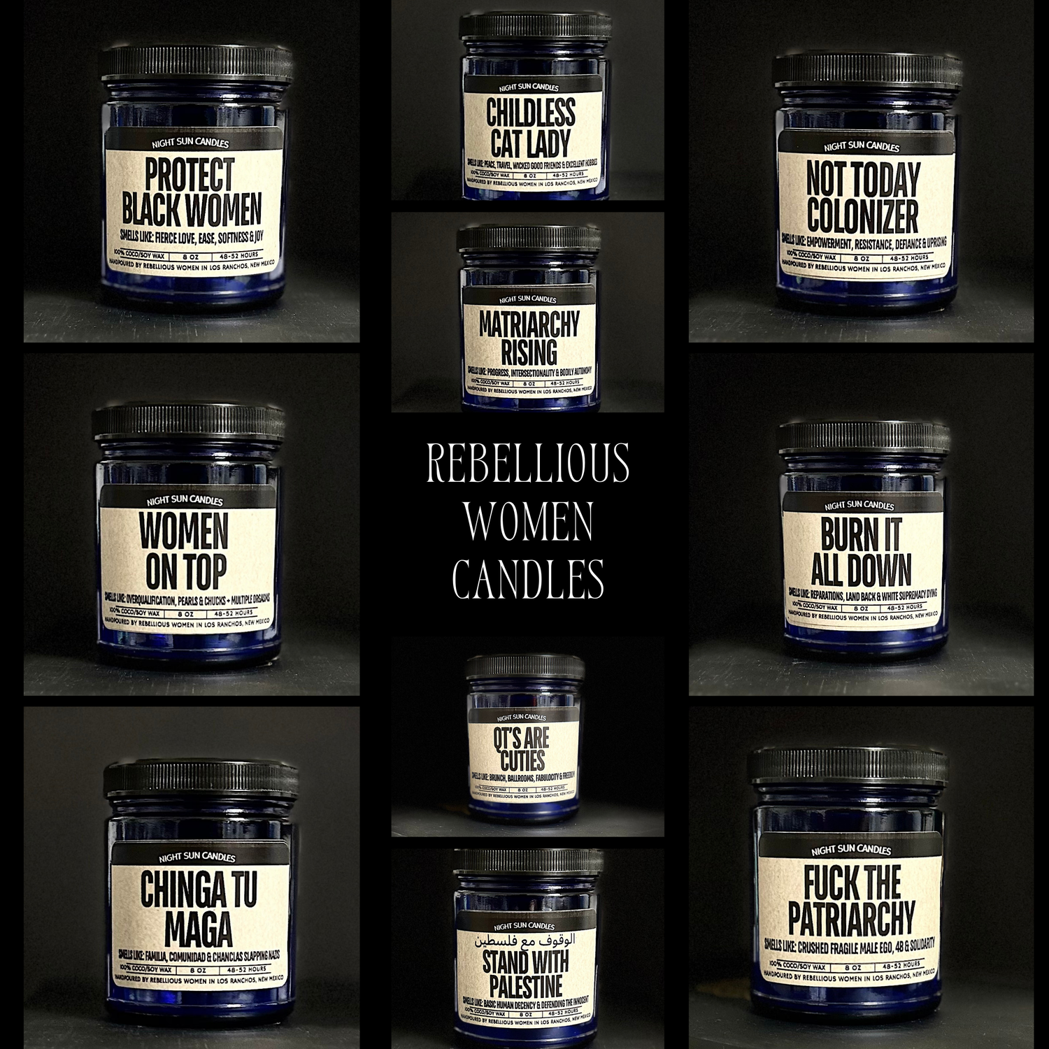 Rebellious Women Candles