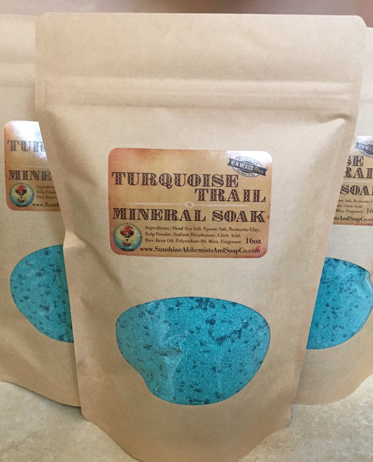 Turquoise Trail Mineral Soak