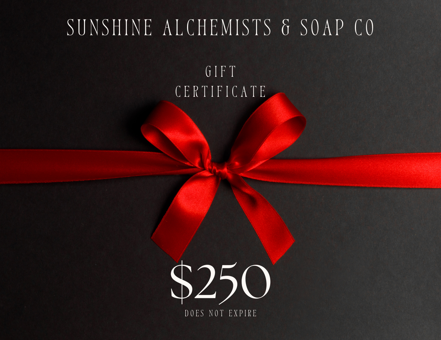 Sunshine Alchemists & Soap Co Gift Card