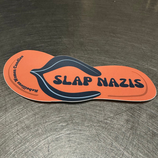 Slap Nazis Chancla sticker