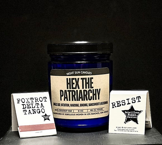 Hex The Patriarchy Candle