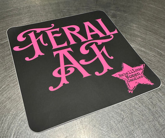 Feral AF sticker