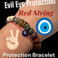 Evil Eye Red String Protection Against Assholes Bracelet