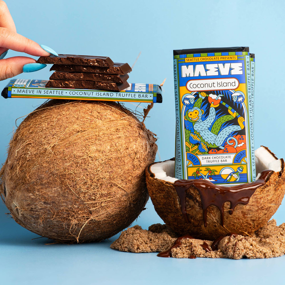 Coconut Island Truffle Bar