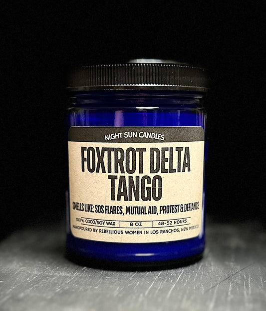 Foxtrot Delta Tango Candle