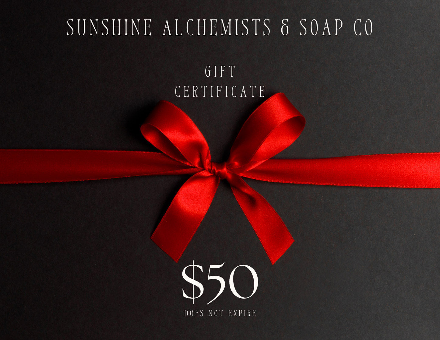 Sunshine Alchemists & Soap Co Gift Card