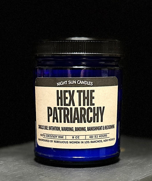 Hex The Patriarchy Candle