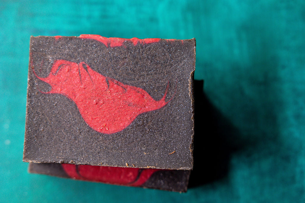 A Kiss In The Dark Vegan Organic Handmade Soap - Sunshine Alchemists & Soap Co