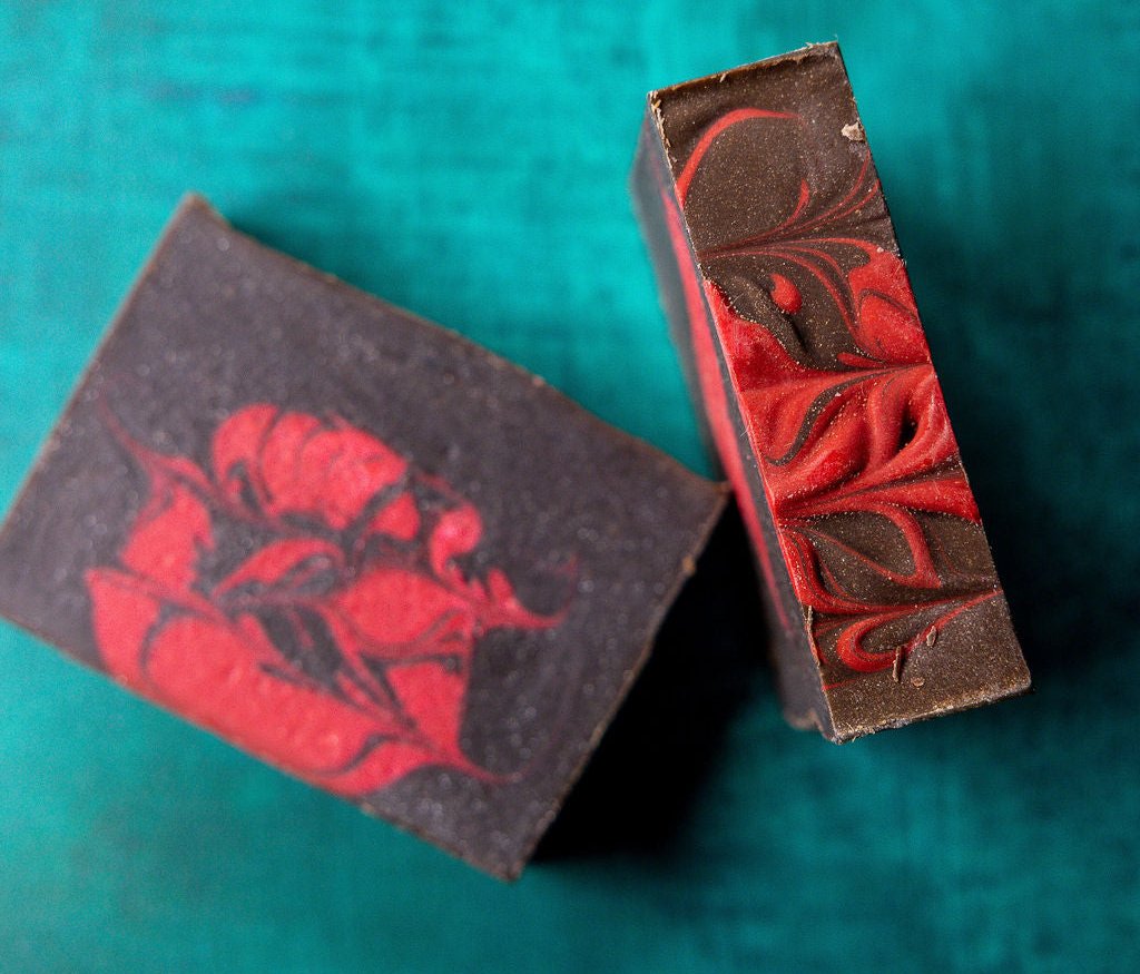 A Kiss In The Dark Vegan Organic Handmade Soap - Sunshine Alchemists & Soap Co