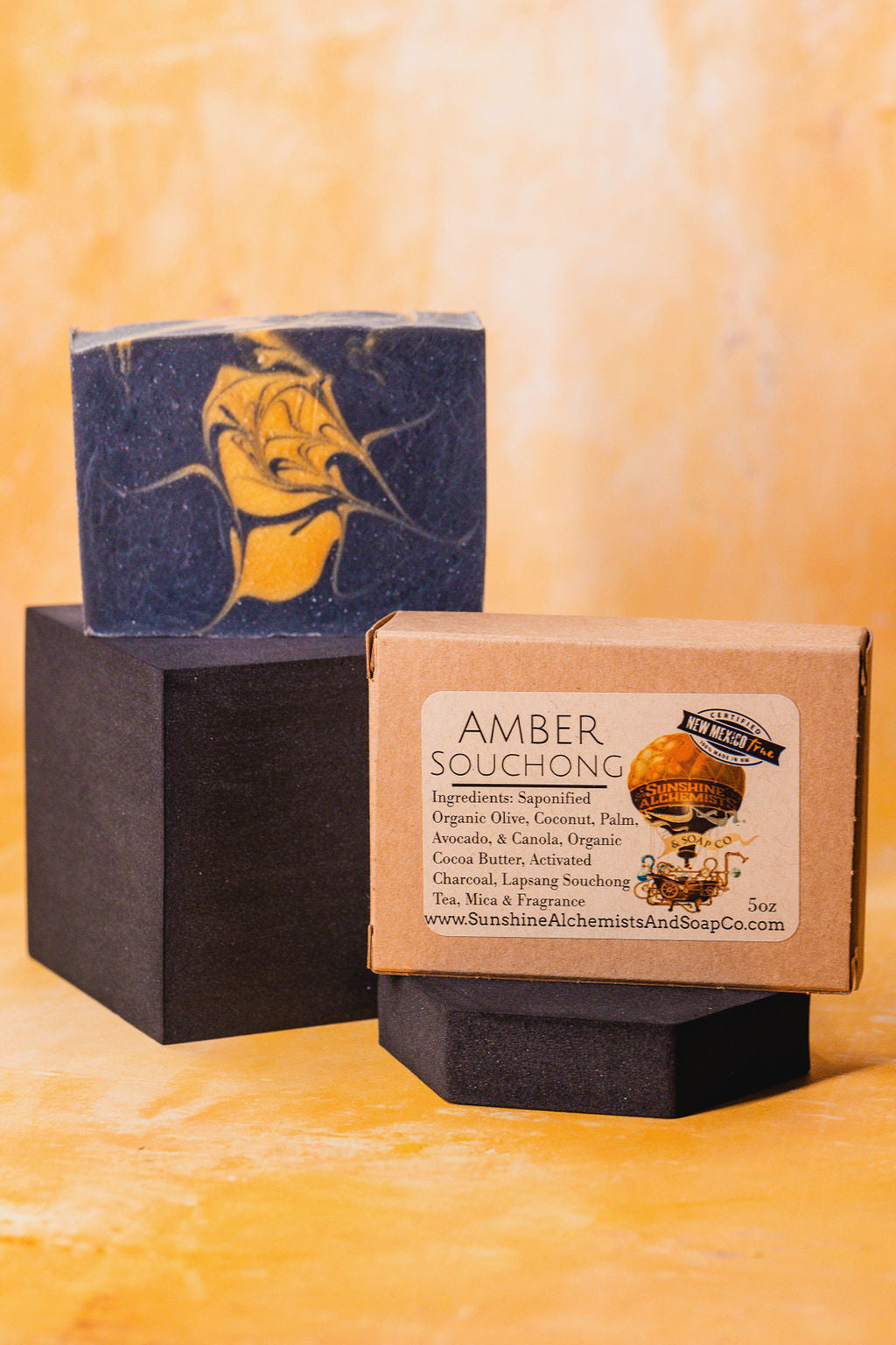 Amber Souchong Vegan Organic Handmade Soap - Sunshine Alchemists & Soap Co