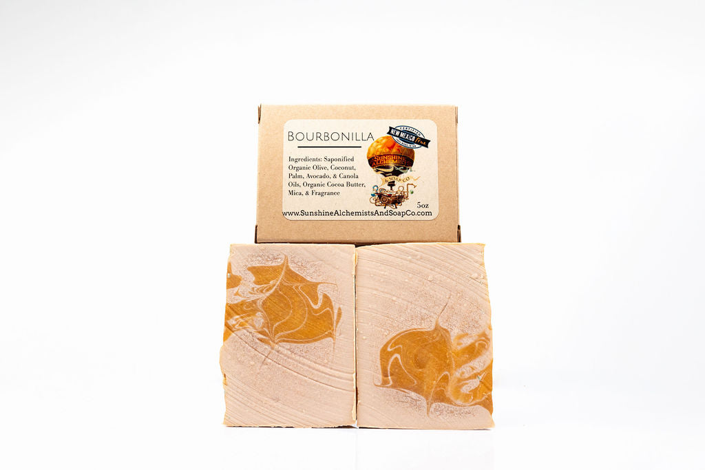 Bourbonilla Vegan Organic Handmade Soap - Sunshine Alchemists & Soap Co