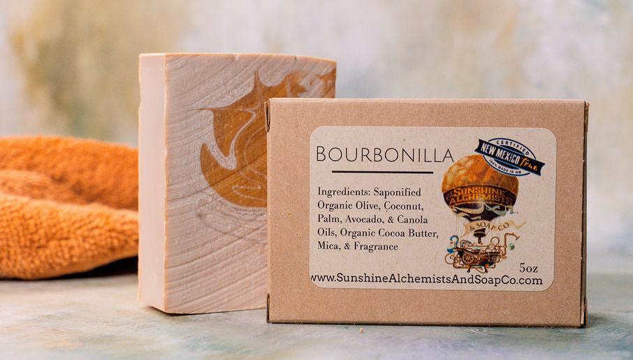 Bourbonilla Vegan Organic Handmade Soap - Sunshine Alchemists & Soap Co