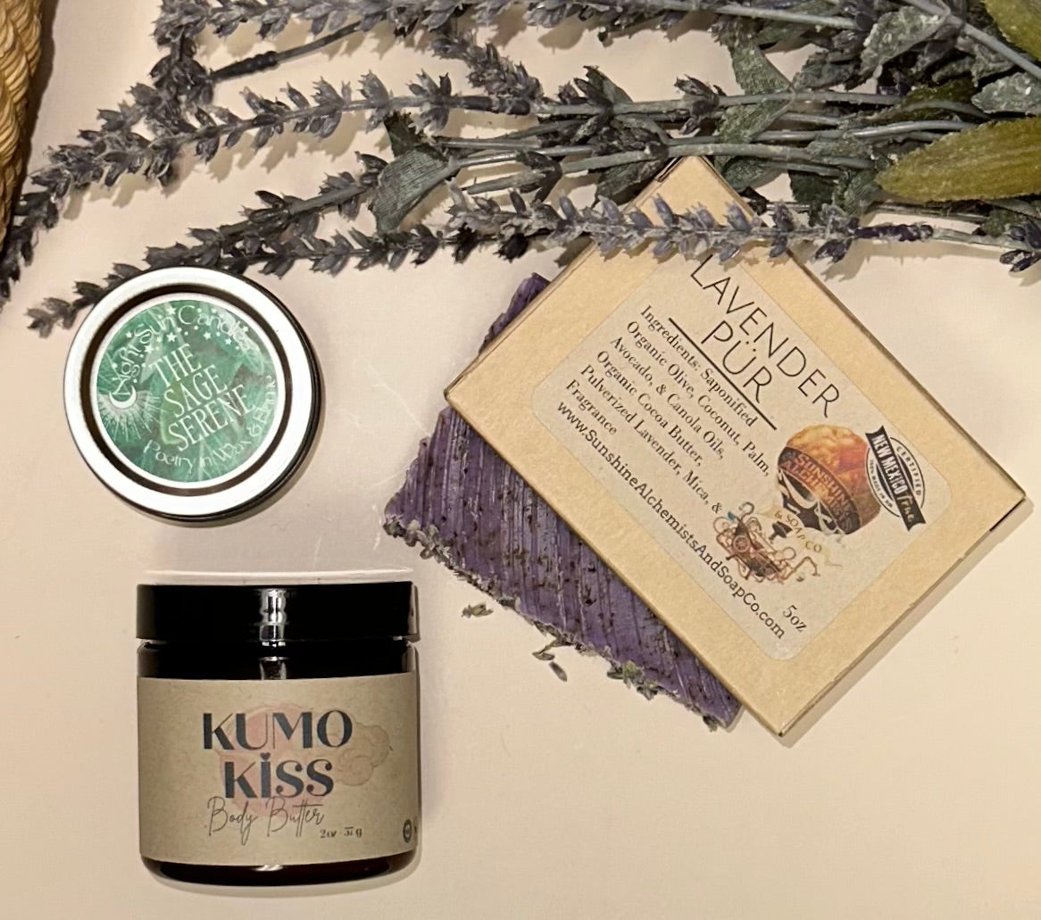 Lavender Go-Lightly Gift Box