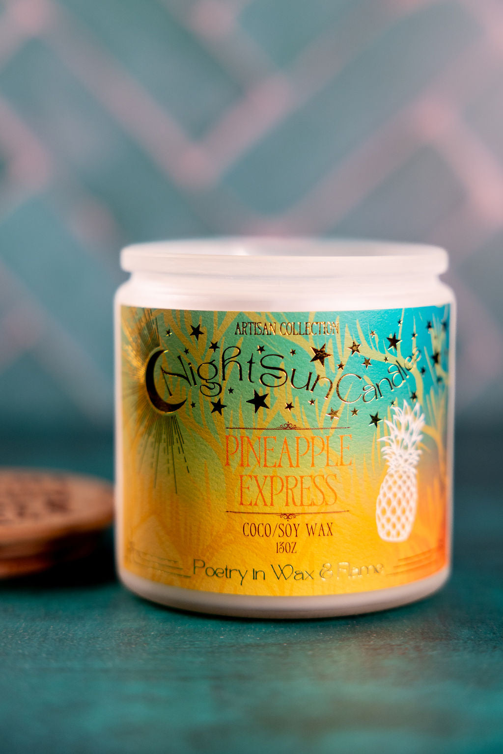 Pineapple Express Handmade Non Toxic Candles - Sunshine Alchemists & Soap Co