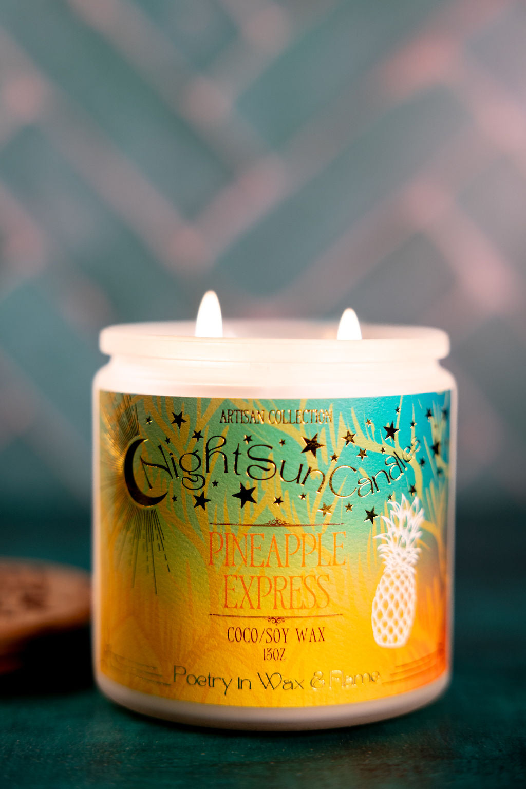 Pineapple Express Handmade Non Toxic Candles - Sunshine Alchemists & Soap Co