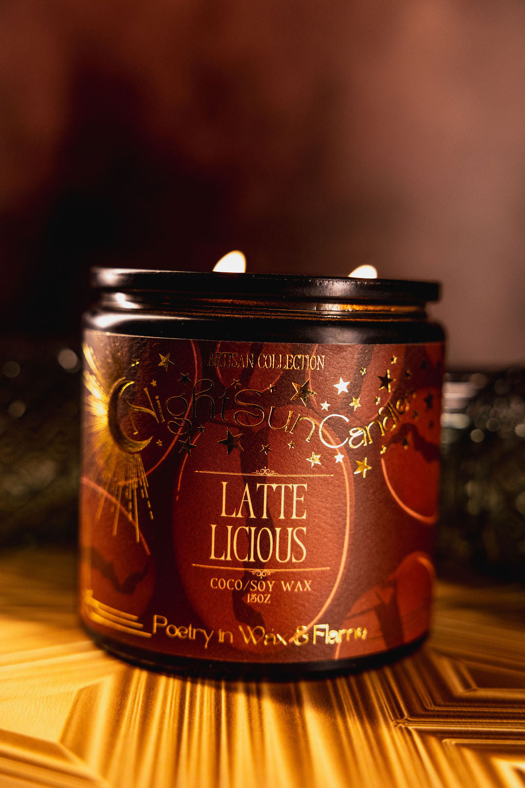 Latte Licious Handmade Non Toxic Candles - Sunshine Alchemists & Soap Co