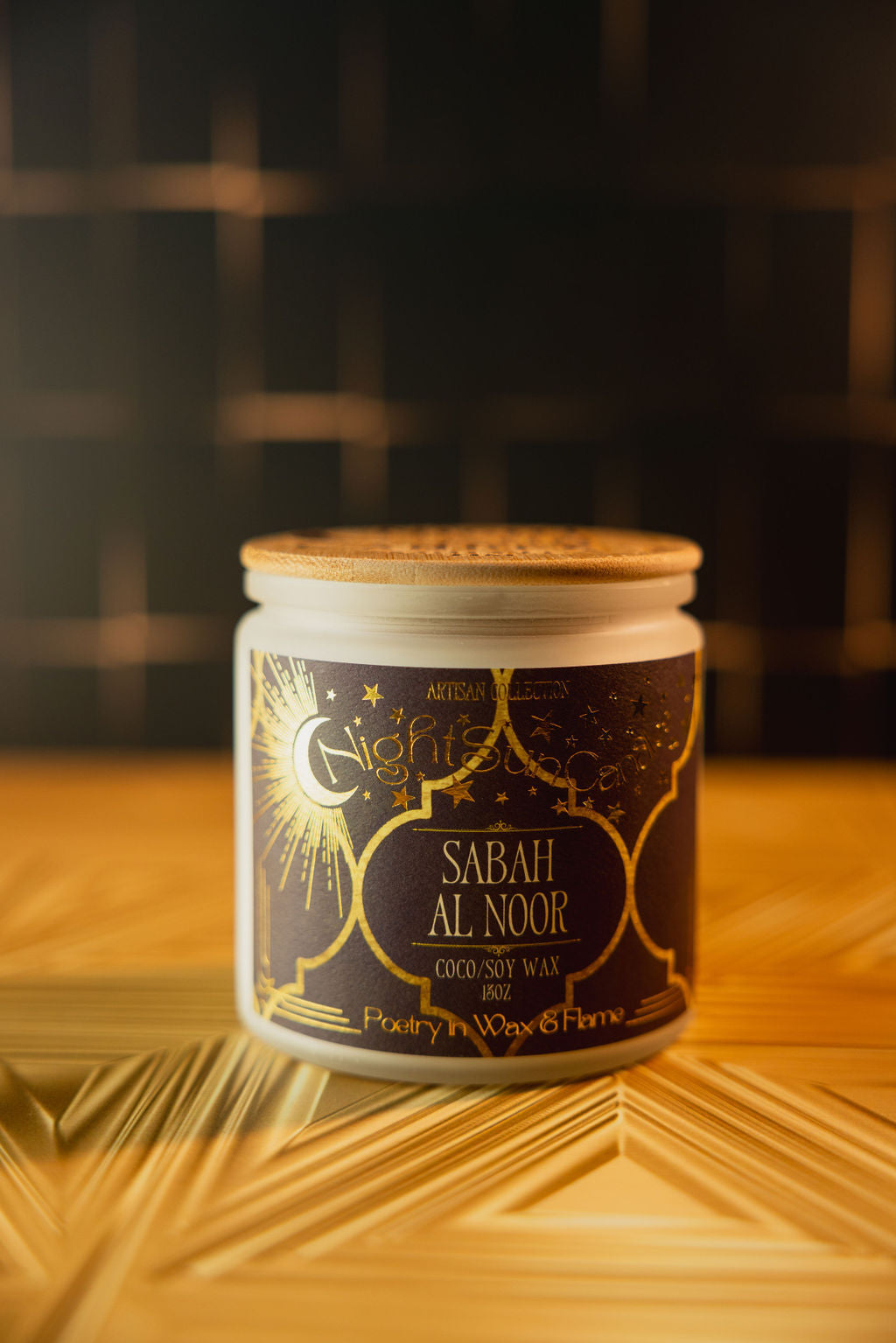 Sabah Al Noor Handmade Non Toxic Candles - Sunshine Alchemists & Soap Co