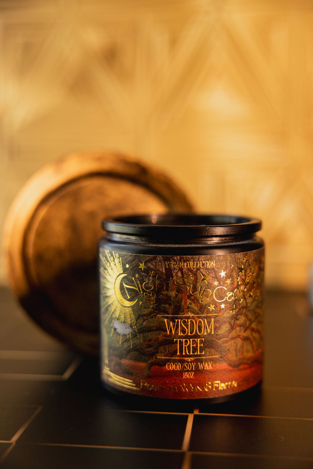 Wisdom Tree Handmade Non Toxic Candles - Sunshine Alchemists & Soap Co