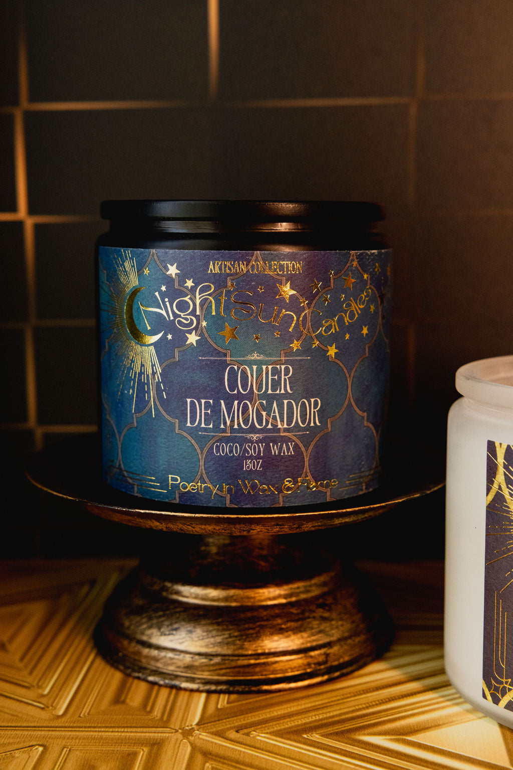 Couer de Mogador Handmade Non Toxic Candles - Sunshine Alchemists & Soap Co