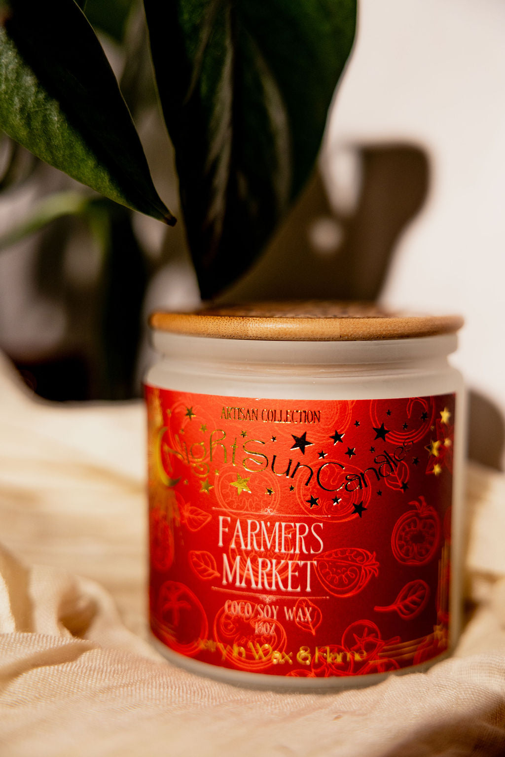 Farmer's Market Handmade Non Toxic Candles - Sunshine Alchemists & Soap Co