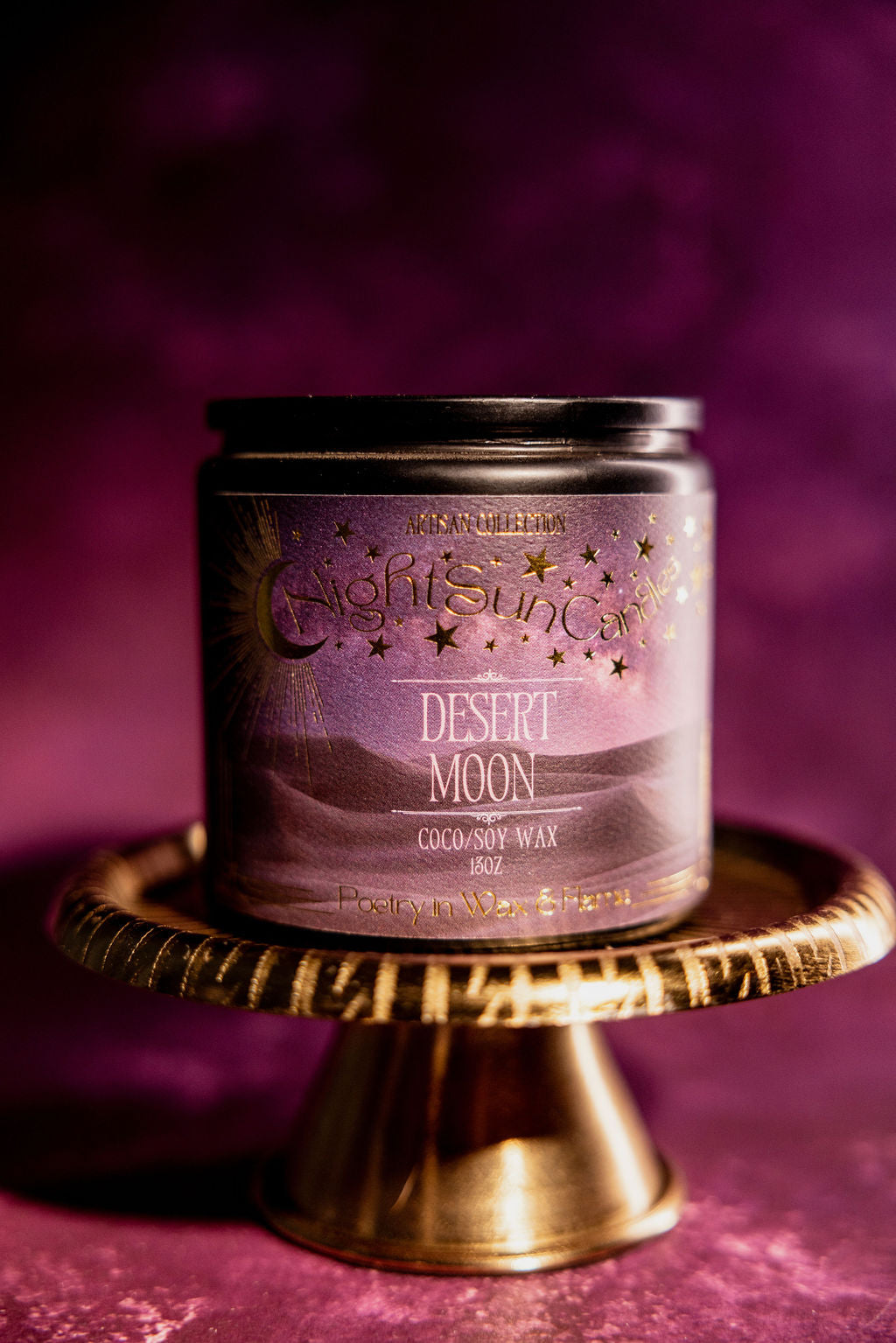 Desert Moon Handmade Non Toxic Candles - Sunshine Alchemists & Soap Co