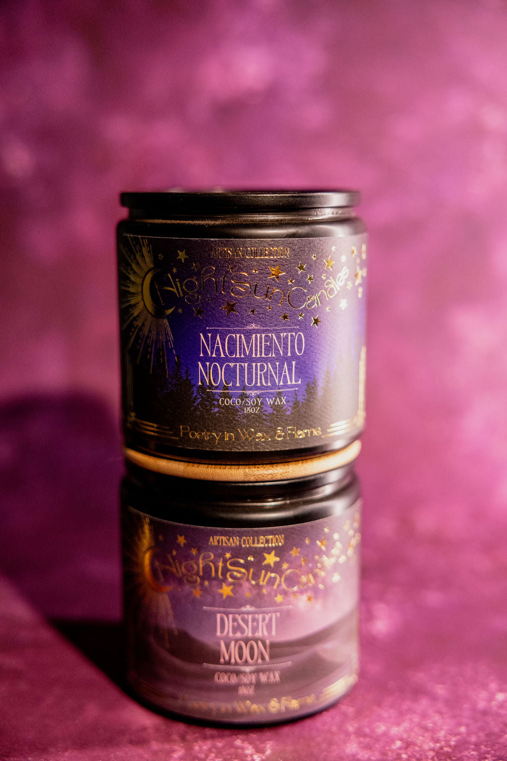 Nacimiento Nocturnal Handmade Non Toxic Candles - Sunshine Alchemists & Soap Co