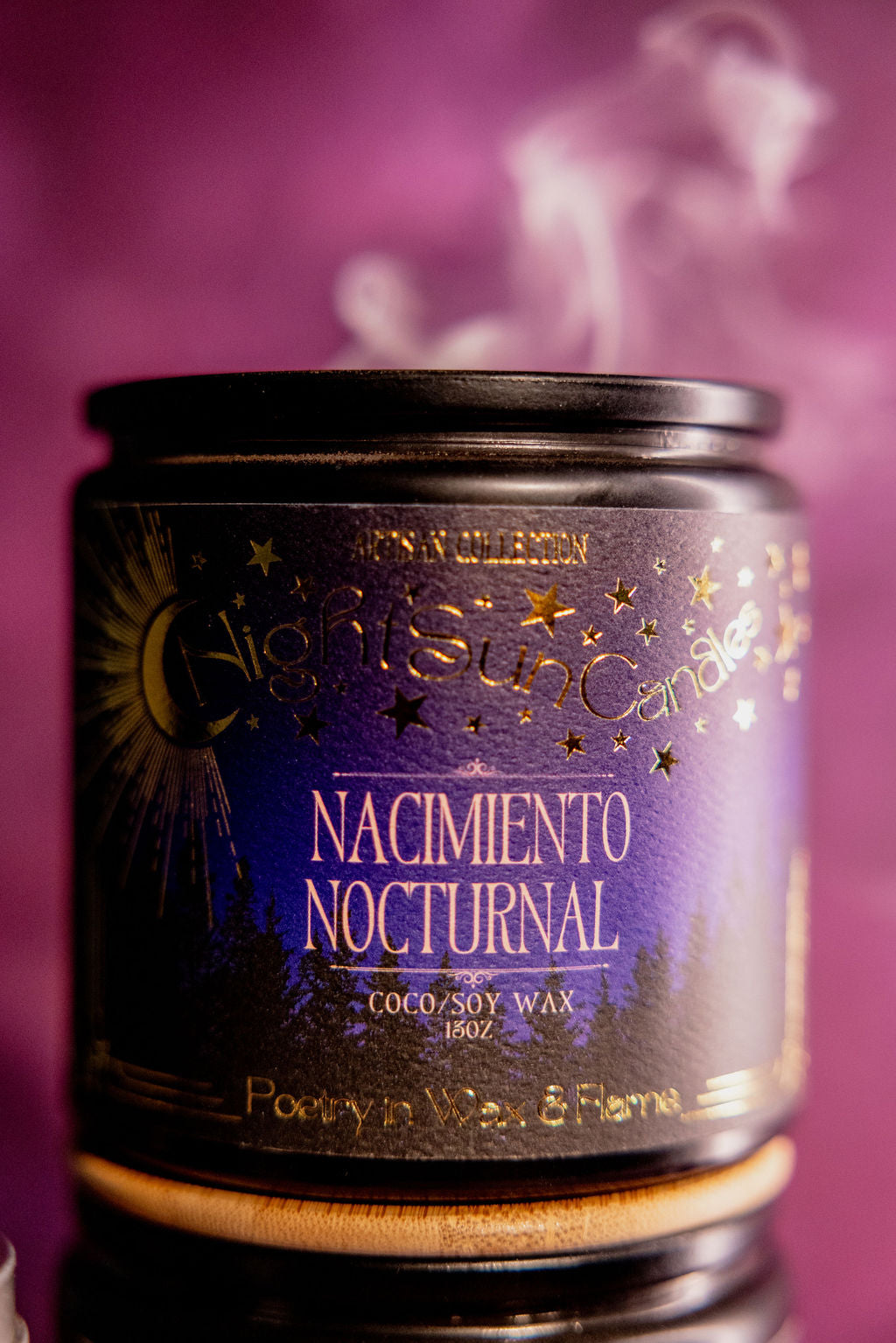 Nacimiento Nocturnal Handmade Non Toxic Candles - Sunshine Alchemists & Soap Co