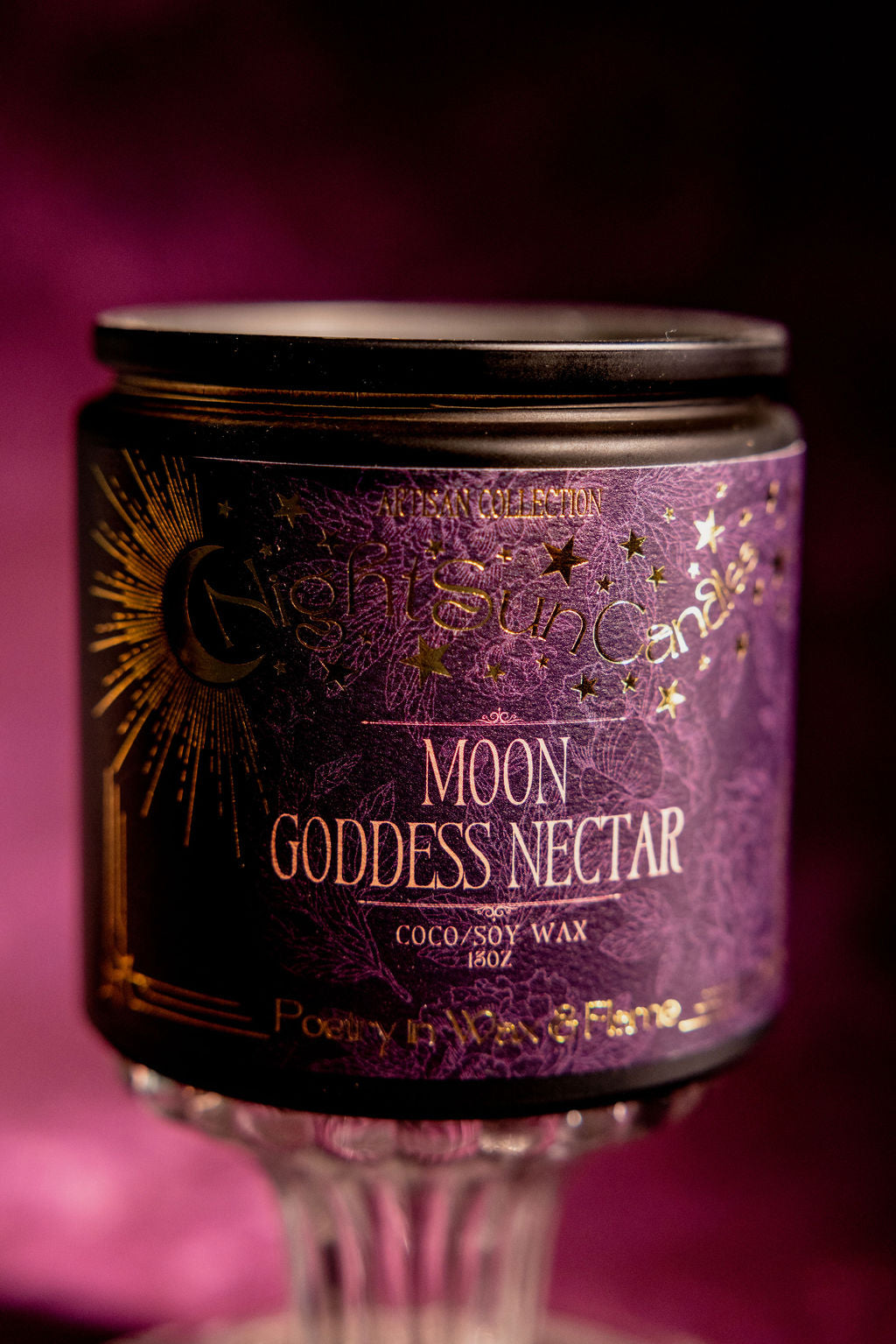 Moon Goddess Nectar Handmade Non Toxic Candles - Sunshine Alchemists & Soap Co