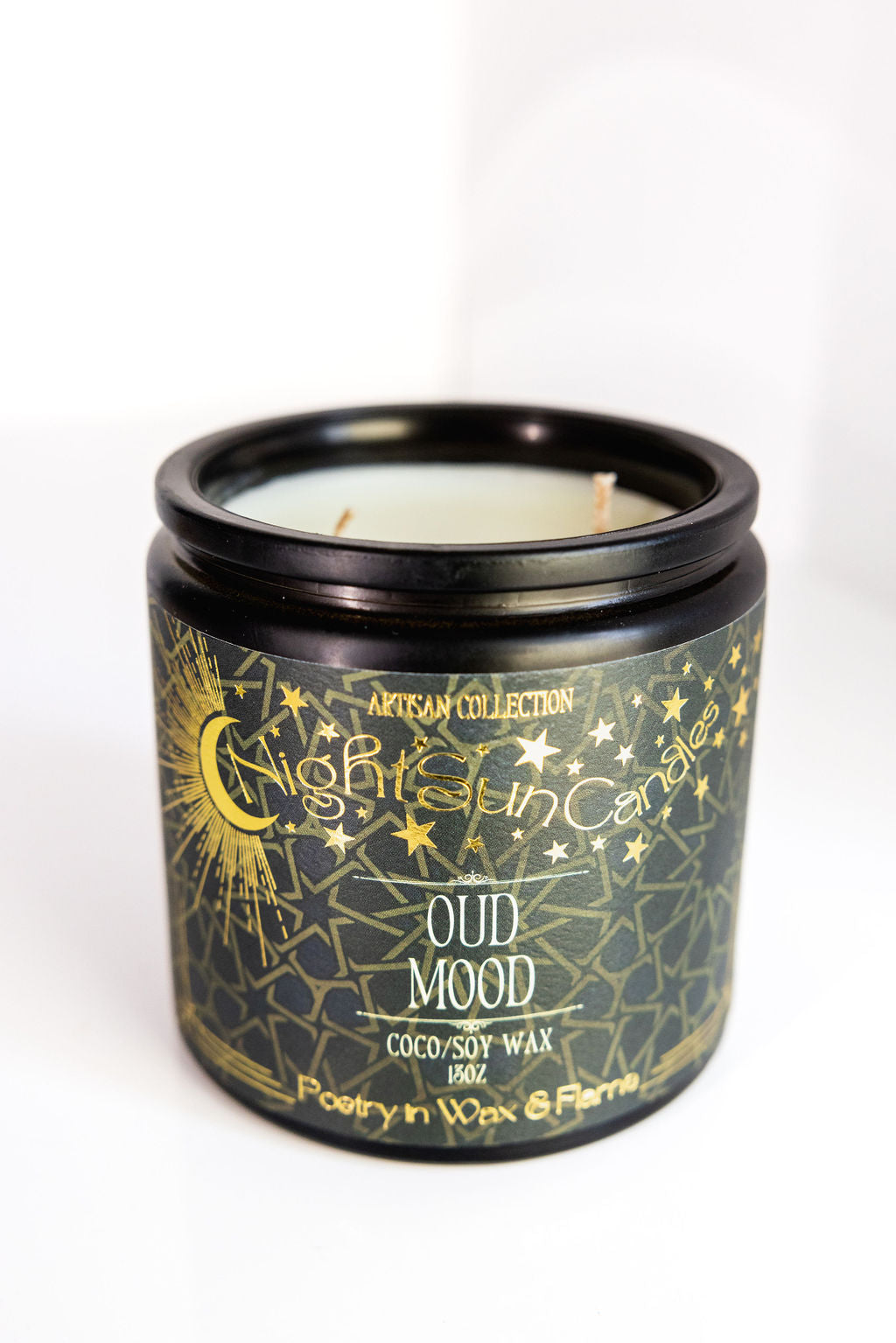 Oud Mood Handmade Non Toxic Candles - Sunshine Alchemists & Soap Co